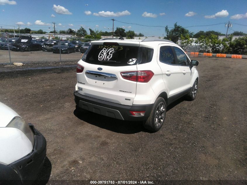 2019 Ford Ecosport Titanium VIN: MAJ3S2KE1KC250639 Lot: 39751753