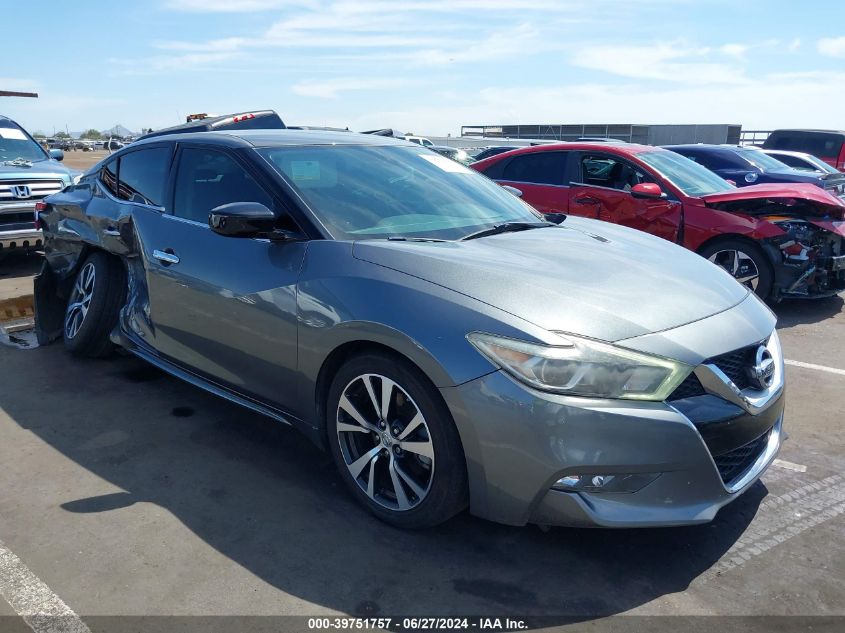 2017 Nissan Maxima 3.5 S VIN: 1N4AA6AP1HC399176 Lot: 39751757