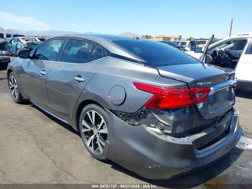 2017 Nissan Maxima 3.5 S VIN: 1N4AA6AP1HC399176 Lot: 39751757