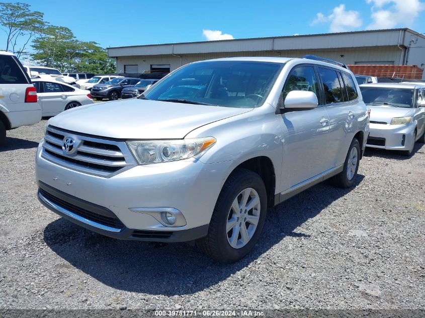 5TDZK3EHXDS089788 2013 Toyota Highlander Base Plus V6/Base V6/Se V6