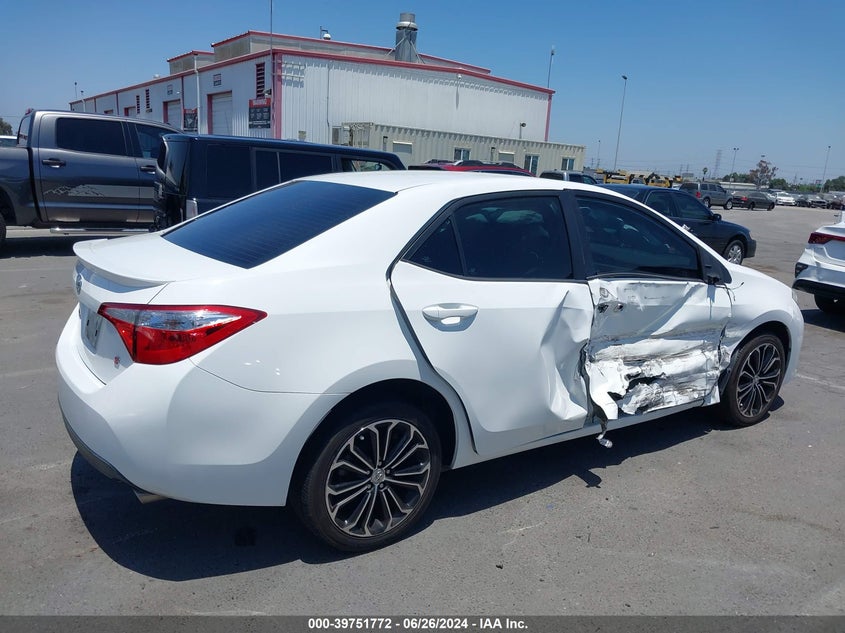 2015 TOYOTA COROLLA L/LE/LE PLS/PRM/S/S PLS - 5YFBURHEXFP246005
