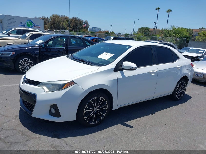 2015 TOYOTA COROLLA L/LE/LE PLS/PRM/S/S PLS - 5YFBURHEXFP246005