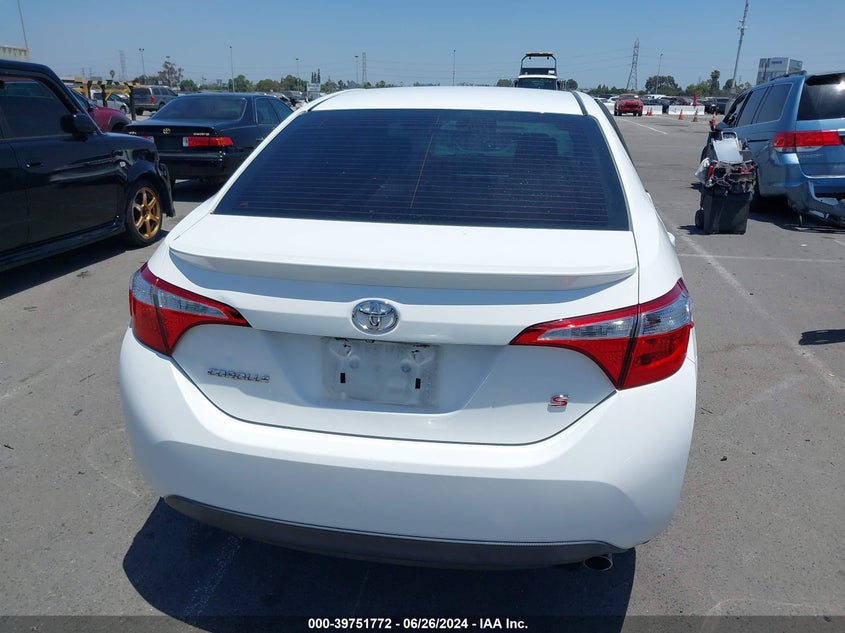 2015 TOYOTA COROLLA L/LE/LE PLS/PRM/S/S PLS - 5YFBURHEXFP246005