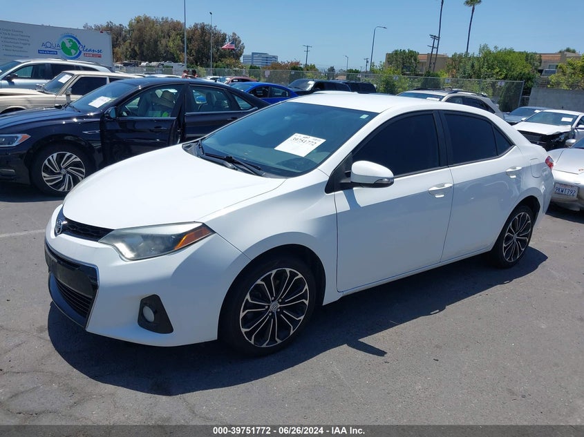 2015 TOYOTA COROLLA L/LE/LE PLS/PRM/S/S PLS - 5YFBURHEXFP246005