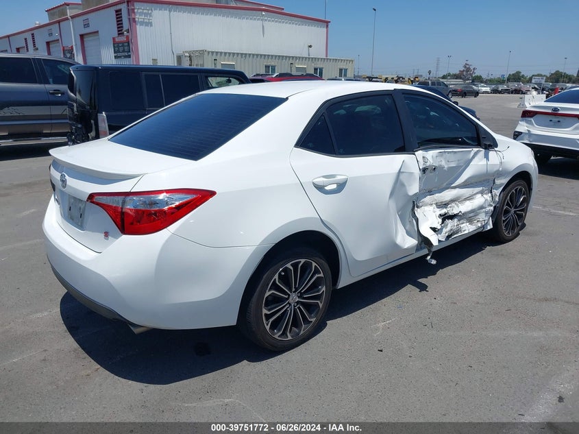 2015 TOYOTA COROLLA L/LE/LE PLS/PRM/S/S PLS - 5YFBURHEXFP246005