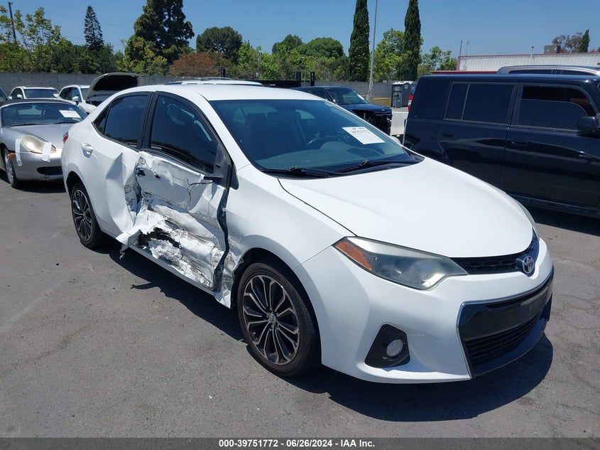 2015 TOYOTA COROLLA L/LE/LE PLS/PRM/S/S PLS - 5YFBURHEXFP246005