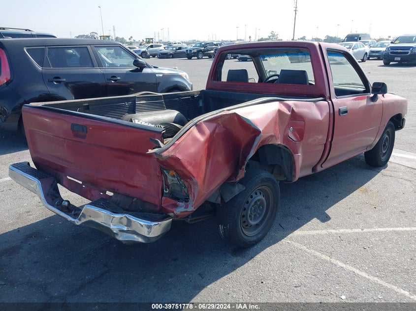 1993 Toyota Pickup 1/2 Ton Short Whlbase Stb VIN: 4TARN81A9PZ077692 Lot: 39751778