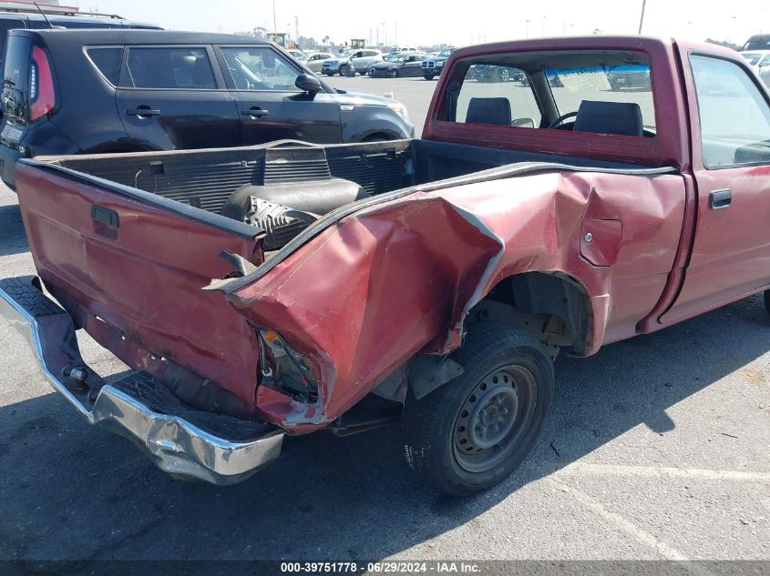1993 Toyota Pickup 1/2 Ton Short Whlbase Stb VIN: 4TARN81A9PZ077692 Lot: 39751778