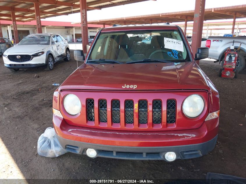 1C4NJPBB5CD687631 2012 Jeep Patriot Sport