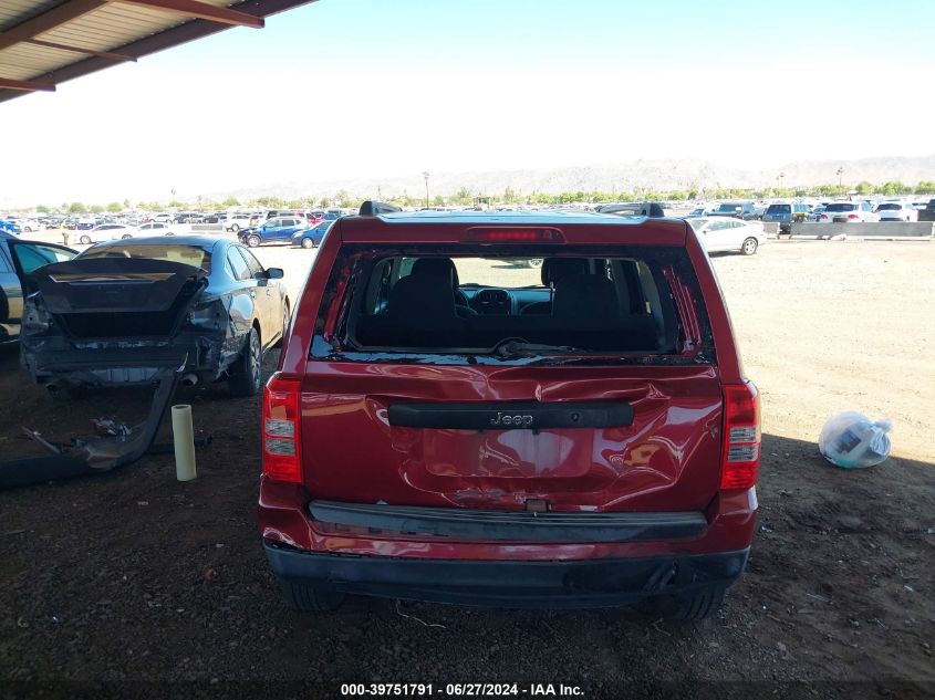 1C4NJPBB5CD687631 2012 Jeep Patriot Sport