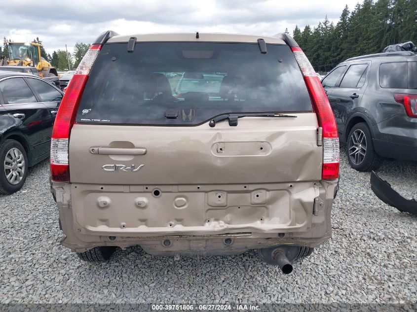 2005 Honda Cr-V Se VIN: JHLRD789X5C021003 Lot: 39751806