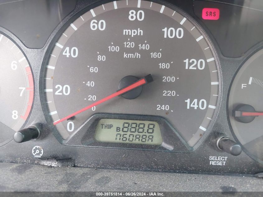 2001 Honda Accord 2.3 Lx VIN: 1HGCG32811A016010 Lot: 39751814