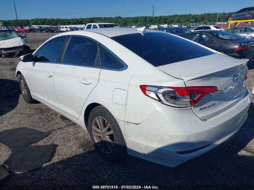 2017 HYUNDAI SONATA SE - 5NPE24AF6HH552899