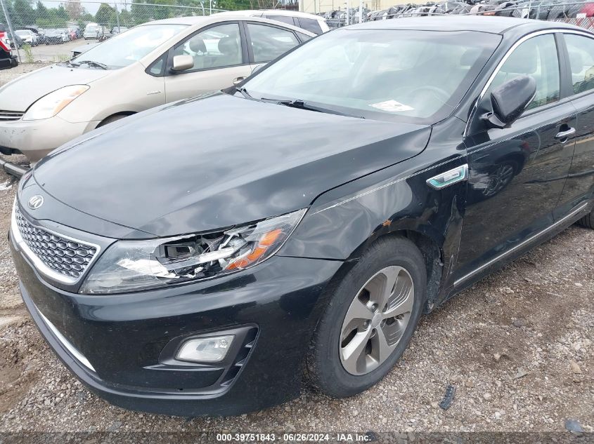 KNAGM4AD0E5062520 | 2014 KIA OPTIMA HYBRID