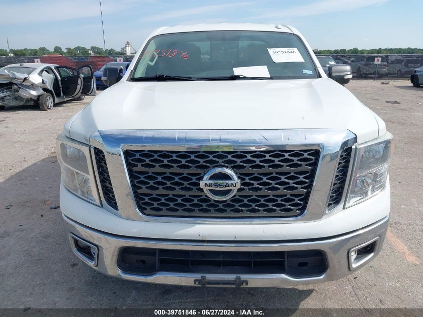 2017 Nissan Titan Sv VIN: 1N6AA1EK4HN502846 Lot: 39751846