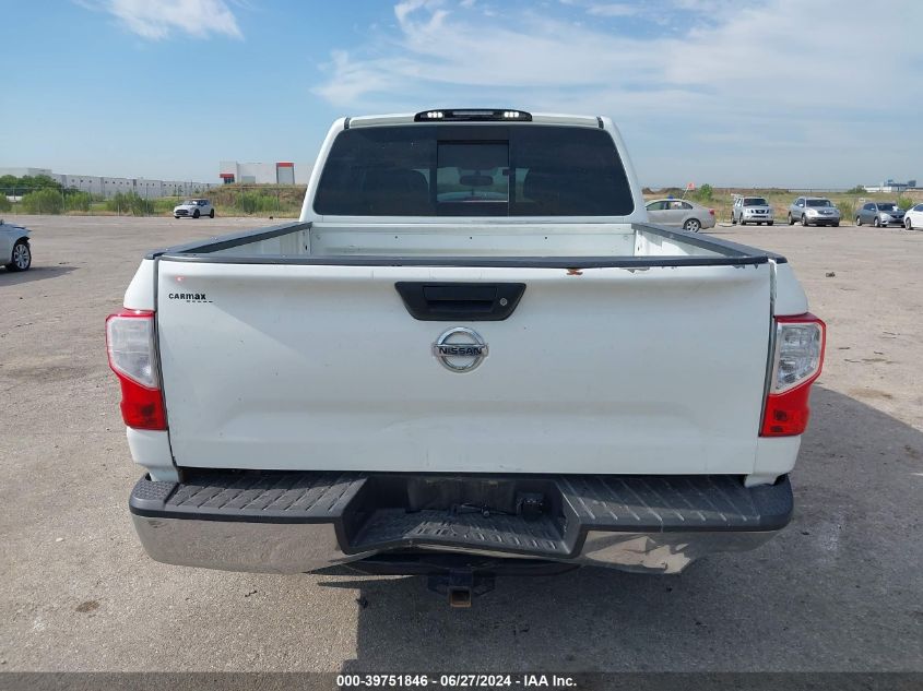 2017 Nissan Titan Sv VIN: 1N6AA1EK4HN502846 Lot: 39751846