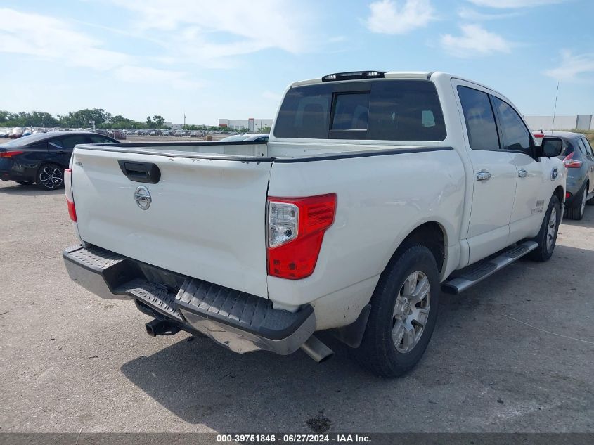 2017 Nissan Titan Sv VIN: 1N6AA1EK4HN502846 Lot: 39751846