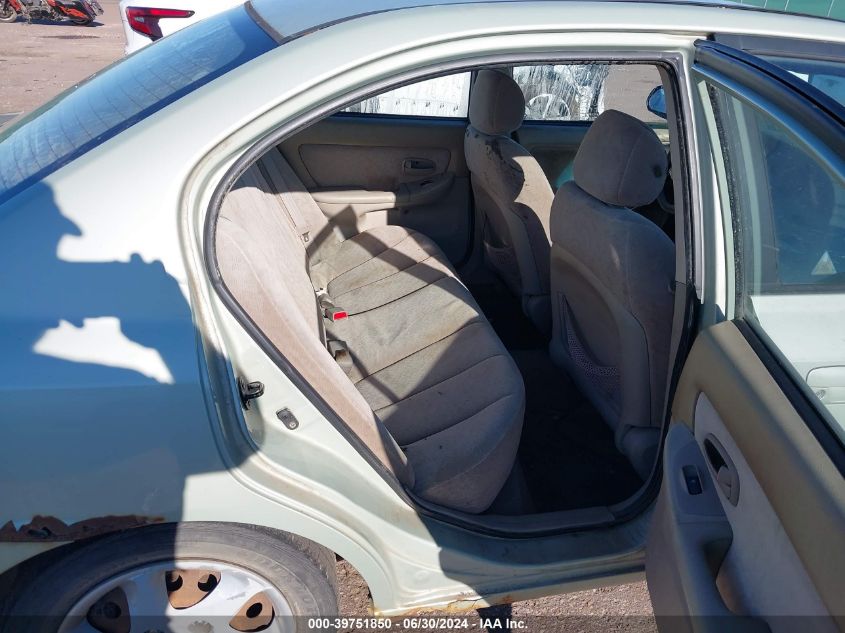 2004 Hyundai Elantra Gls/Gt VIN: KMHDN46D34U875524 Lot: 39751850