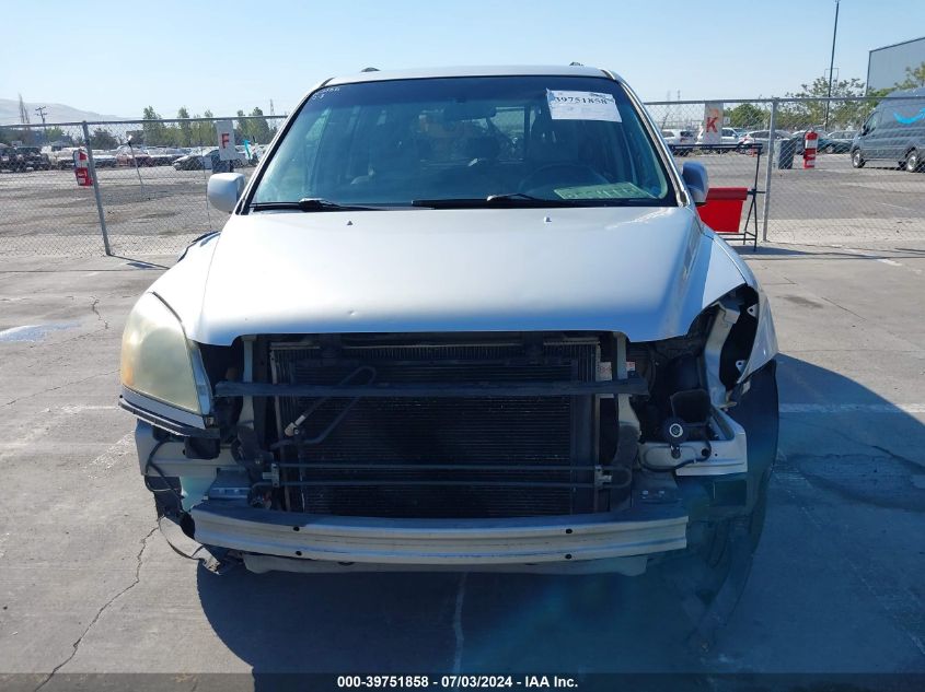 2004 Honda Pilot Ex-L VIN: 2HKYF185X4H530878 Lot: 39751858