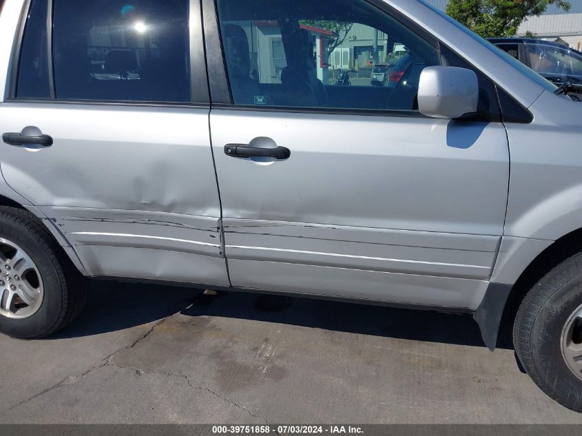 2004 Honda Pilot Ex-L VIN: 2HKYF185X4H530878 Lot: 39751858