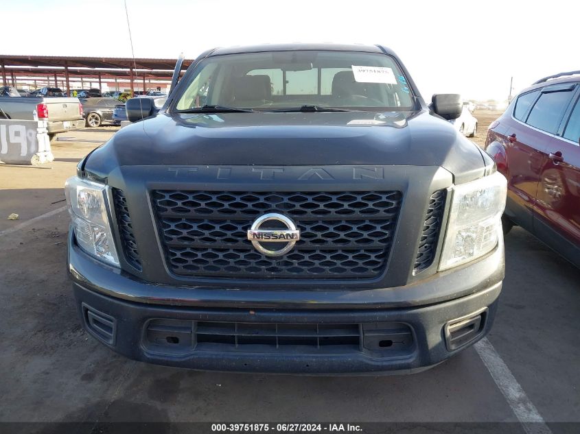 2017 Nissan Titan S VIN: 1N6AA1EK0HN525234 Lot: 39751875