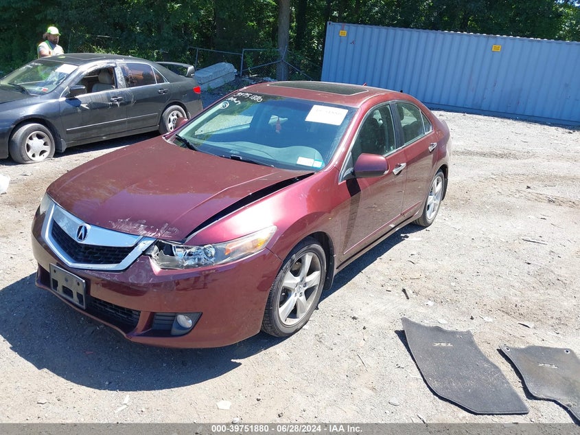 2010 Acura Tsx VIN: JH4CU2F63AC020993 Lot: 39751880