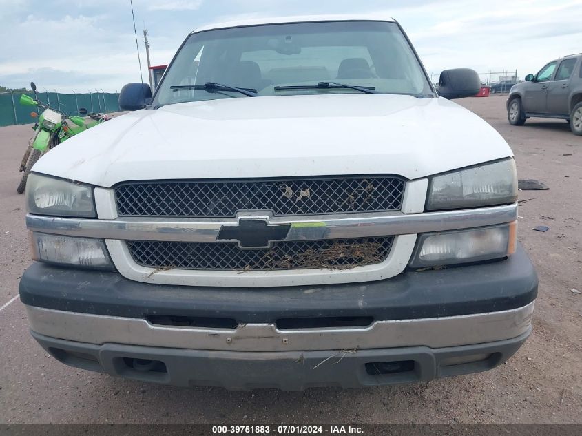 2005 Chevrolet Silverado 1500 Ls VIN: 2GCEK13T651371185 Lot: 39751883