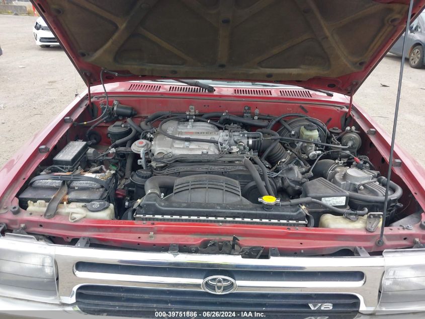 1992 Toyota Pickup 1/2 Ton Ex Lng Whlbse Dlx VIN: JT4VN93D8N5032652 Lot: 39751886