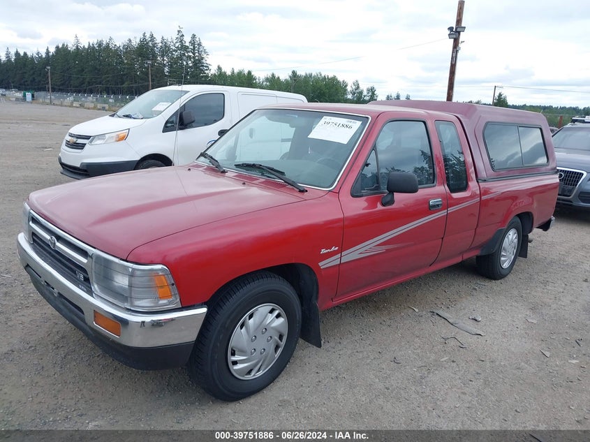 1992 Toyota Pickup 1/2 Ton Ex Lng Whlbse Dlx VIN: JT4VN93D8N5032652 Lot: 39751886