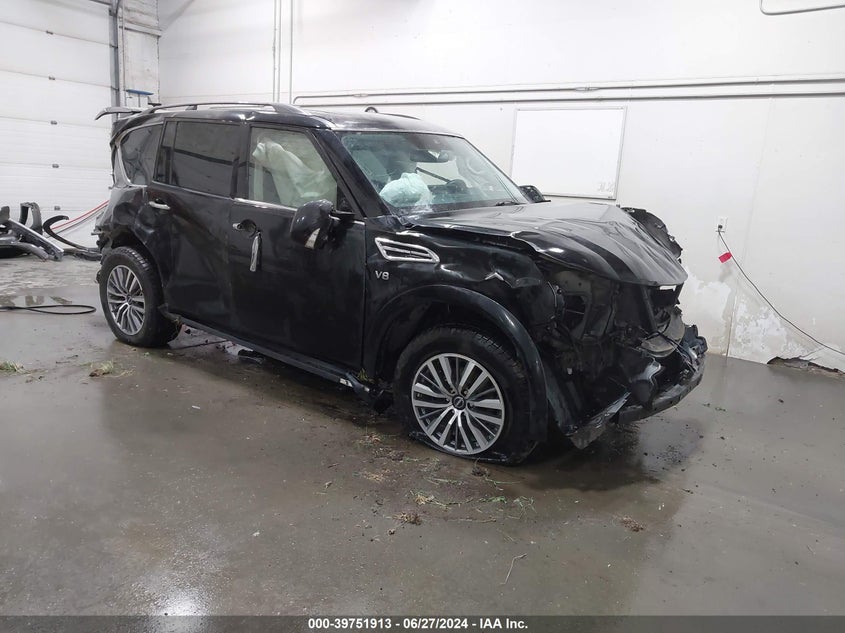 2021 Nissan Armada Sl 4Wd VIN: JN8AY2BB3M9793047 Lot: 39751913