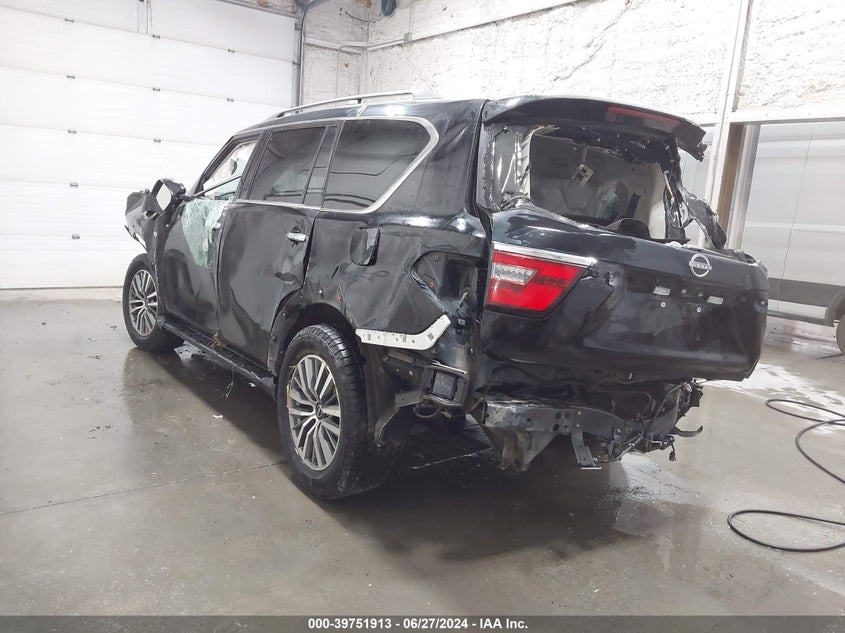 2021 Nissan Armada Sl 4Wd VIN: JN8AY2BB3M9793047 Lot: 39751913