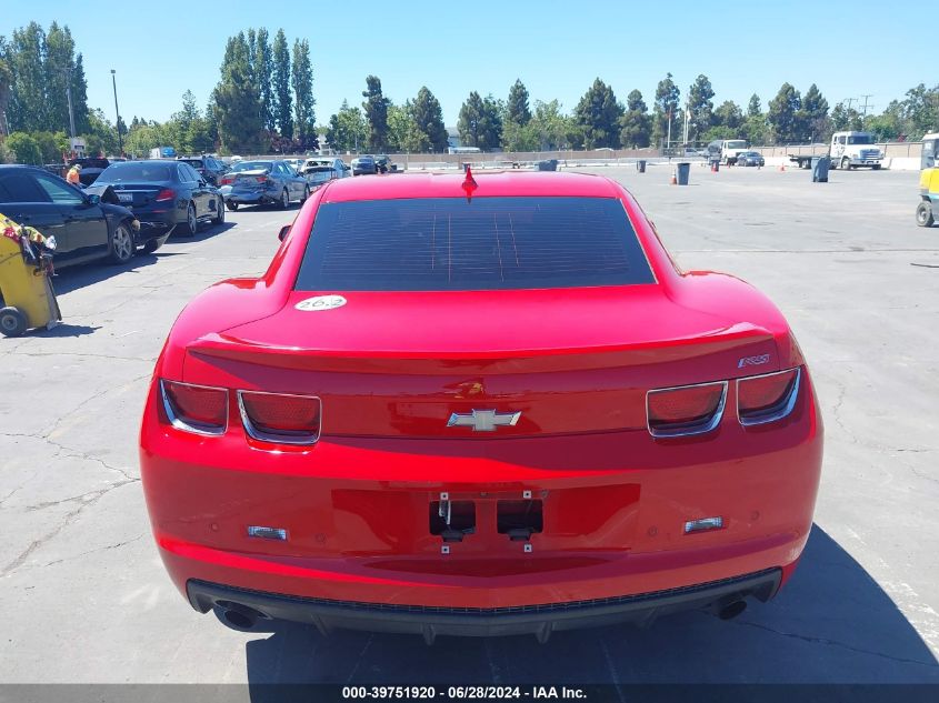 2013 Chevrolet Camaro 2Lt VIN: 2G1FC1E31D9175842 Lot: 39751920