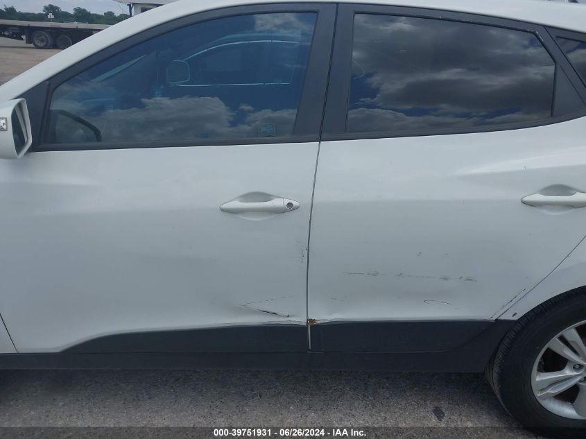 2013 Hyundai Tucson Gls VIN: KM8JU3AC6DU654157 Lot: 39751931