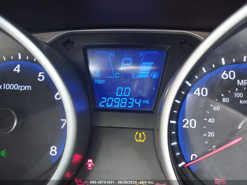 2013 Hyundai Tucson Gls VIN: KM8JU3AC6DU654157 Lot: 39751931