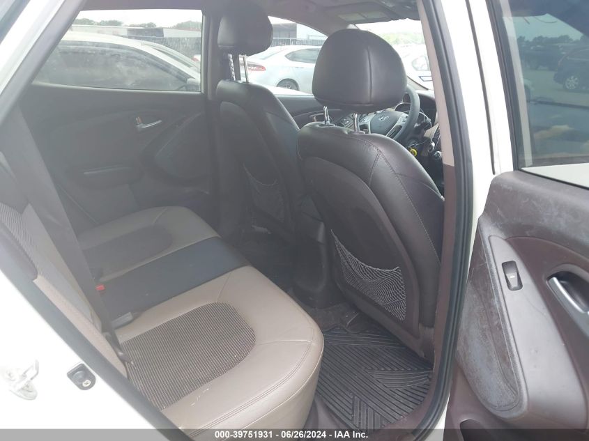 2013 Hyundai Tucson Gls VIN: KM8JU3AC6DU654157 Lot: 39751931