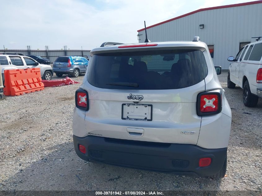 2021 Jeep Renegade Latitude Fwd VIN: ZACNJCBB9MPM24034 Lot: 39751942