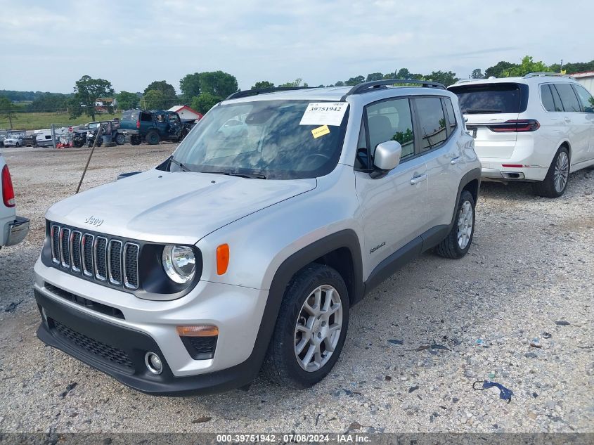 2021 Jeep Renegade Latitude Fwd VIN: ZACNJCBB9MPM24034 Lot: 39751942