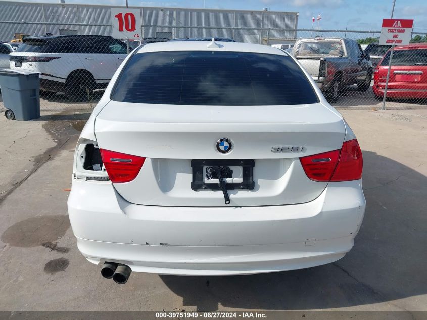 2011 BMW 328I VIN: WBAPH7C53BE852207 Lot: 39751949