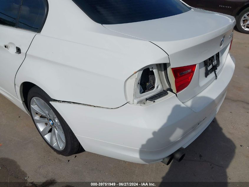 2011 BMW 328I VIN: WBAPH7C53BE852207 Lot: 39751949