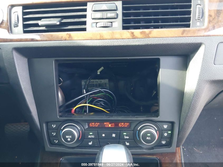 2011 BMW 328I VIN: WBAPH7C53BE852207 Lot: 39751949