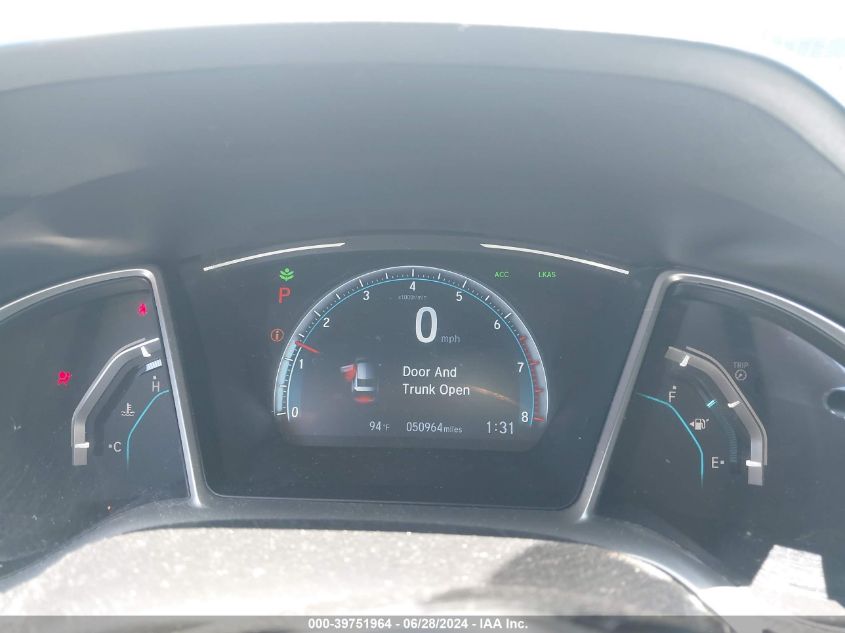 2020 Honda Civic Ex VIN: 2HGFC3B36LH351569 Lot: 39751964