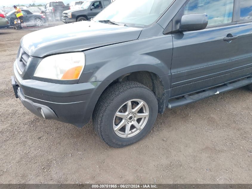 2004 Honda Pilot Ex VIN: 2HKYF18464H565506 Lot: 39751965