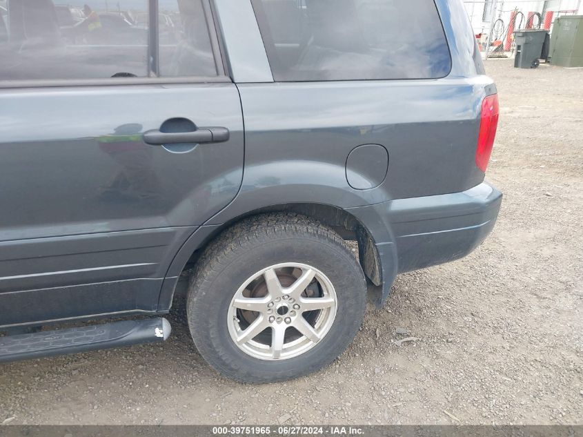 2004 Honda Pilot Ex VIN: 2HKYF18464H565506 Lot: 39751965