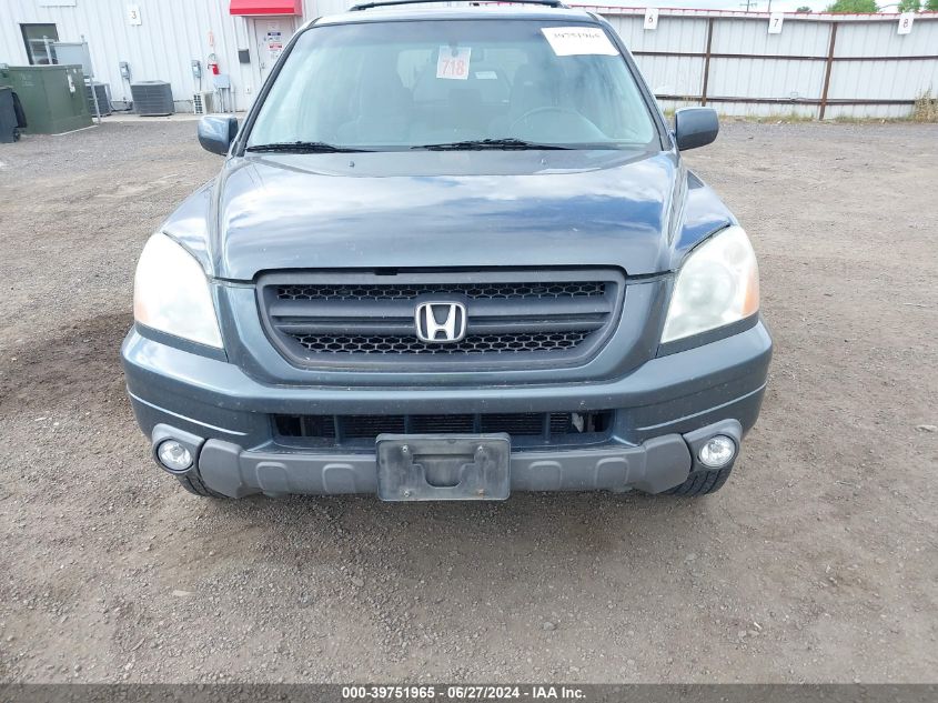 2004 Honda Pilot Ex VIN: 2HKYF18464H565506 Lot: 39751965