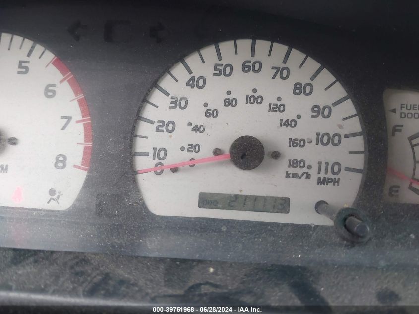 2003 Toyota Tacoma Xtracab Prerunner VIN: 5TESN92N63Z236759 Lot: 39751968