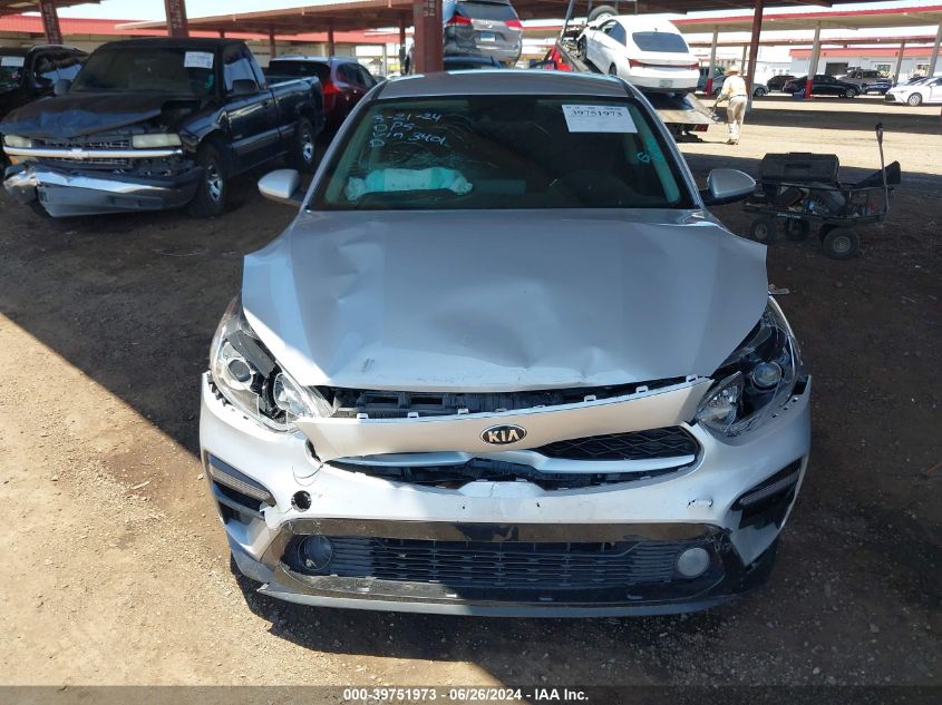 2021 Kia Forte Lxs VIN: 3KPF24AD8ME363401 Lot: 39751973