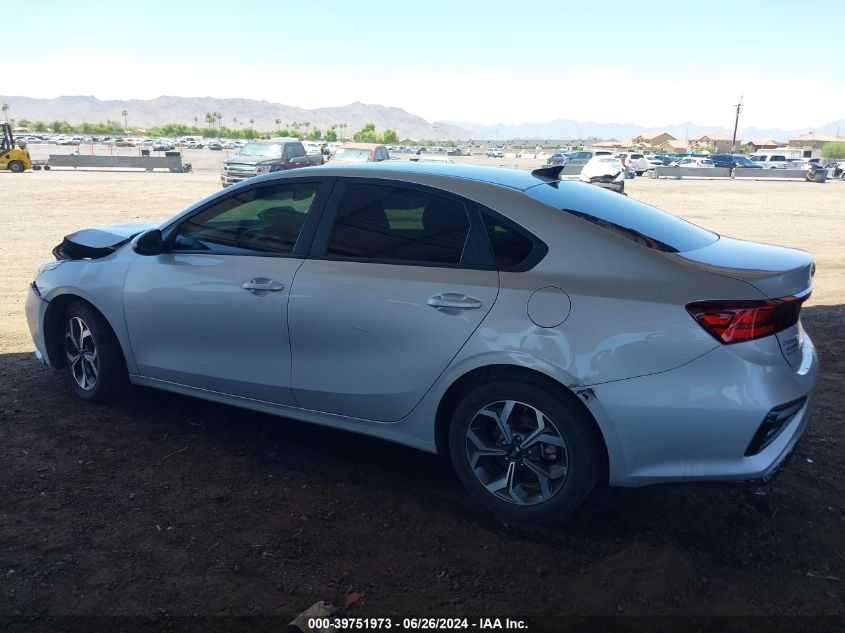 2021 Kia Forte Lxs VIN: 3KPF24AD8ME363401 Lot: 39751973