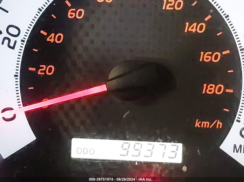 2012 Toyota Tacoma Base V6 VIN: 5TFLU4EN0CX036330 Lot: 39751974