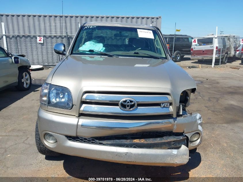 2006 Toyota Tundra Sr5 V8 VIN: 5TBDT44136S510196 Lot: 39751978