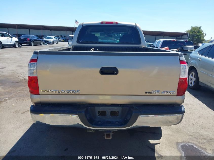 2006 Toyota Tundra Sr5 V8 VIN: 5TBDT44136S510196 Lot: 39751978